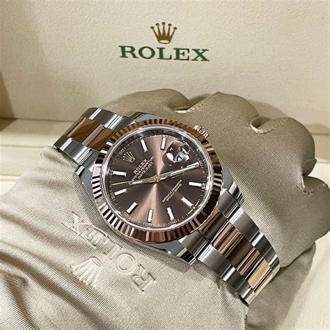 rolex chocolate color